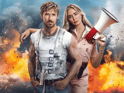 Arte ilustrativa de filme de ação