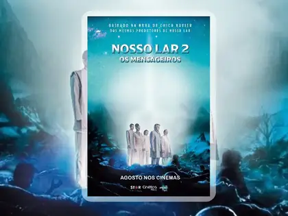Arte ilustrativa de pôster de filme ou série