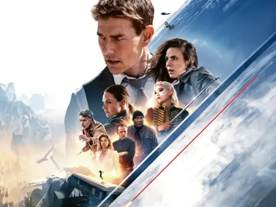 Arte ilustrativa de filme de ação