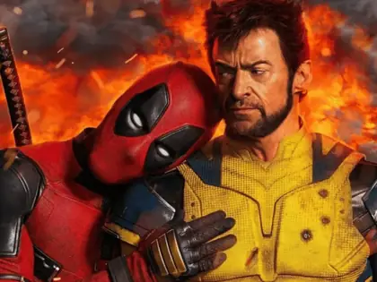 Arte ilustrativa de filme de super-heróis