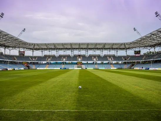 Bola no estádio